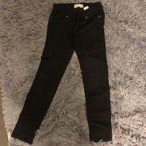 Black Free People Jeans